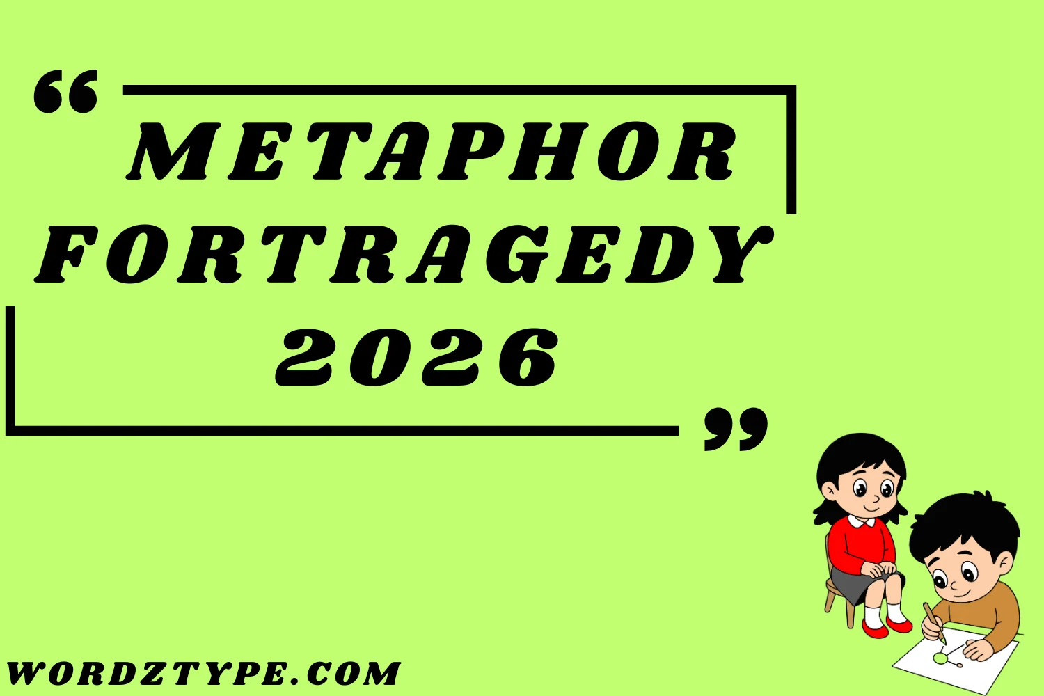 Metaphor for Tragedy