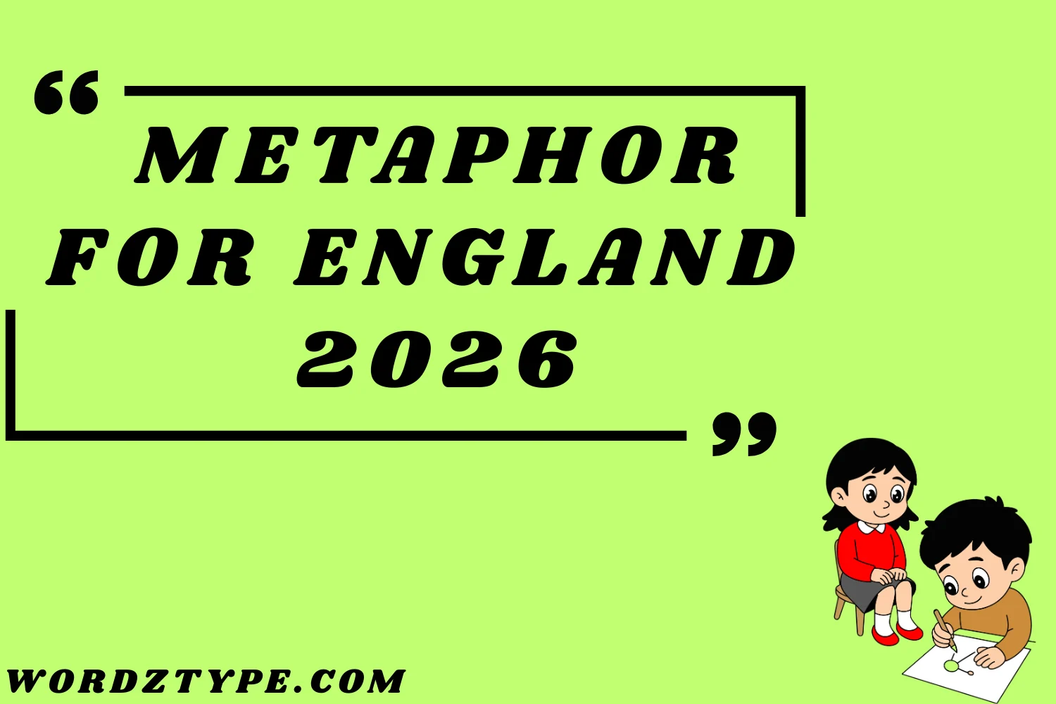 Metaphor for England