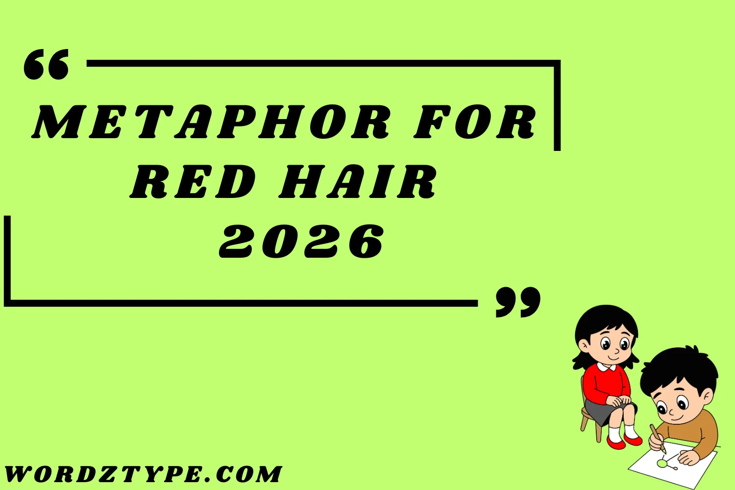 Metaphor for Red Hair