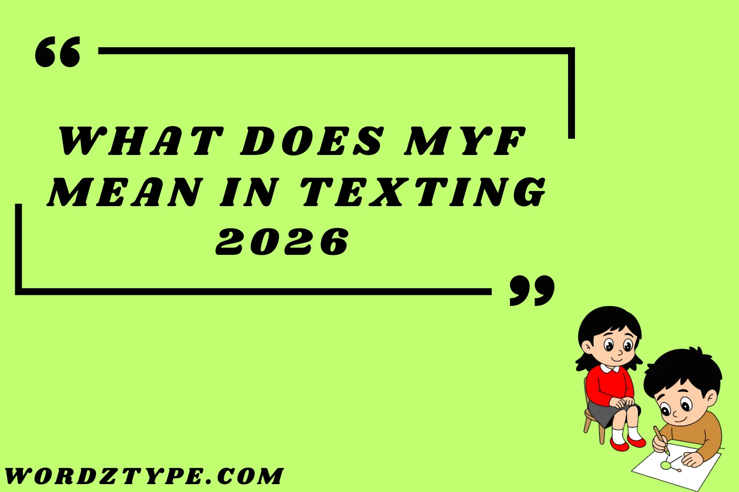 What Does myf mean in texting