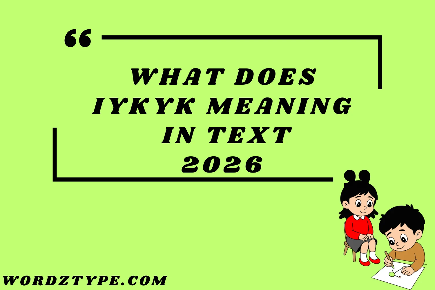 What Does iykyk Meaning in Text