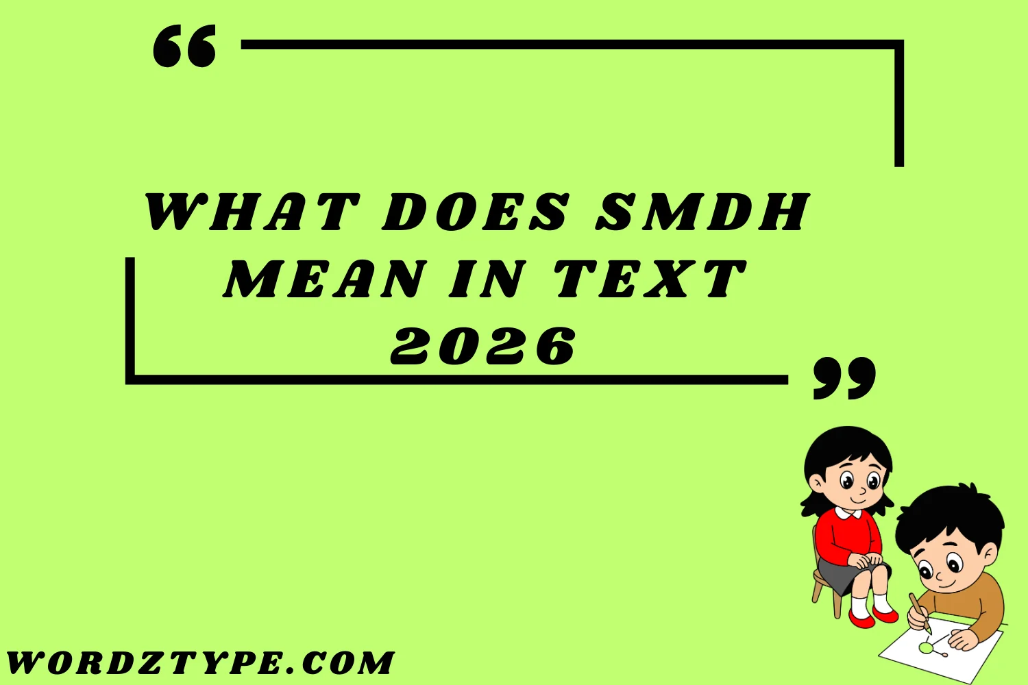 What Does SMDH Mean in Text